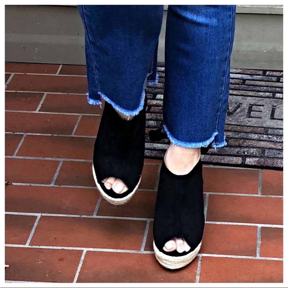 ✨LAST ONE SALE ✨Tie back espadrilles wedges - Picture 3 of 6